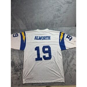 Mitchell & Ness Lance Alworth San Diego Chargers Throwback Jersey White Mens 54